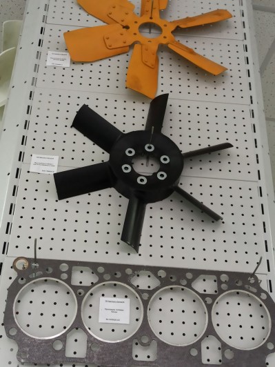 Вентилятор 6 лопаст. (пласт.)