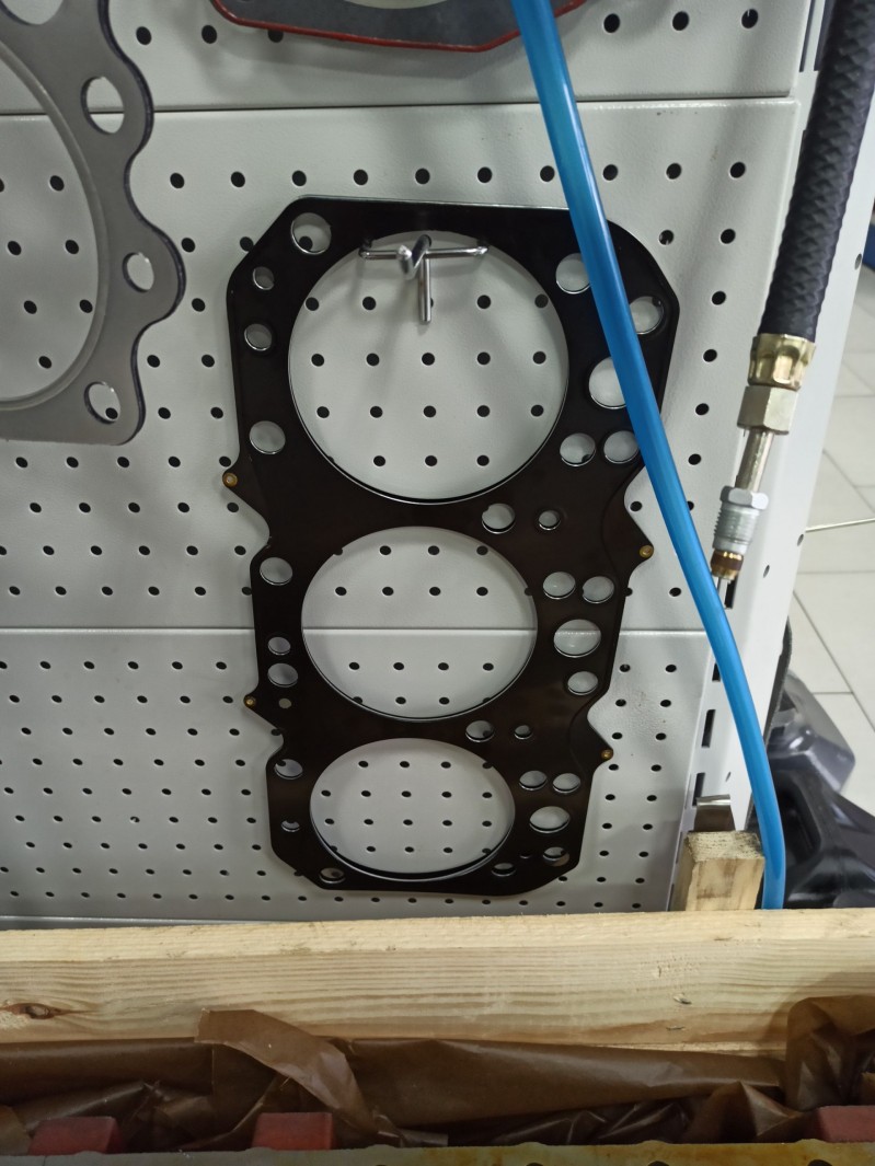 Прокладка головки блока  (металл) Д-263 Евро-3 ГБЦ — 1