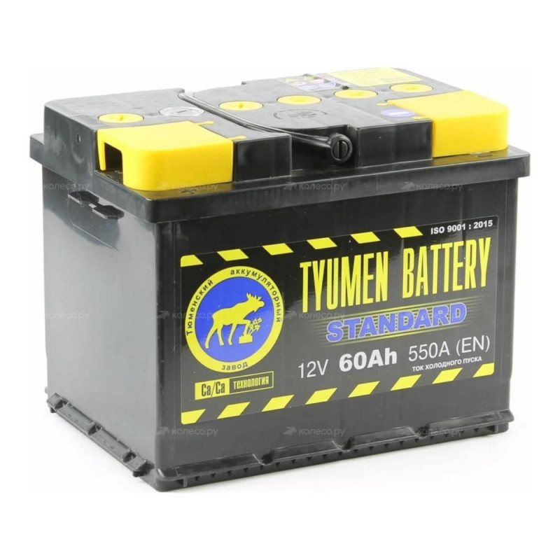 АКБ Тюмень 6СТ-62 12В L STANDART — 1