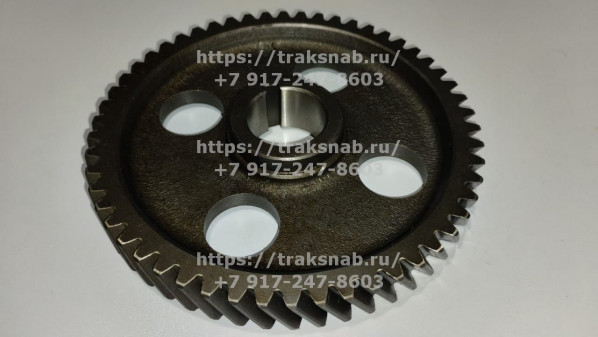 Шестерня распредвала Д-260 z-54 с/о (28 градусов) — 1