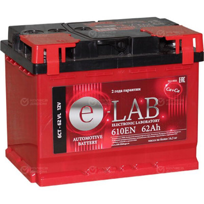 АКБ 6СТ-62 E-LAB 